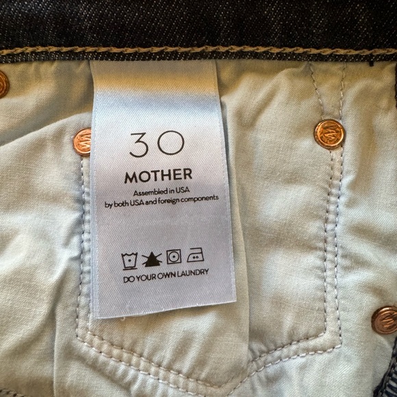 MOTHER Insider crop step fray - Picture 4 of 5